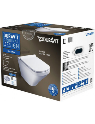 DuraStyle suspended toilet pack