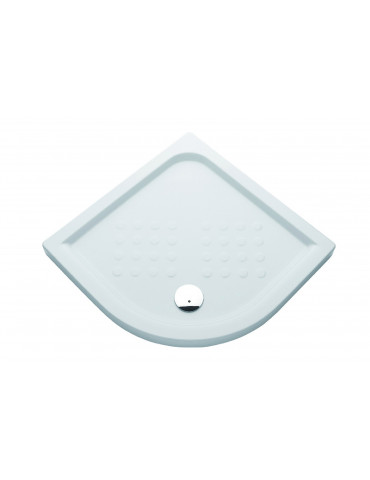 Angular shower tray