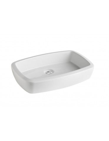 Rectangular EOS washbasin