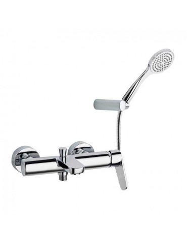 Single-lever bath-shower...