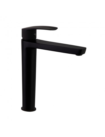 Single lever high basin NEWFLY Black