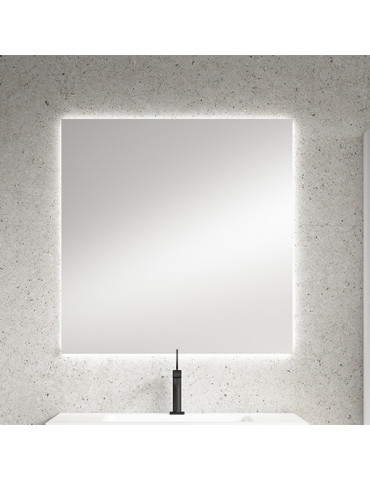 Light Backlit Mirror 80x70