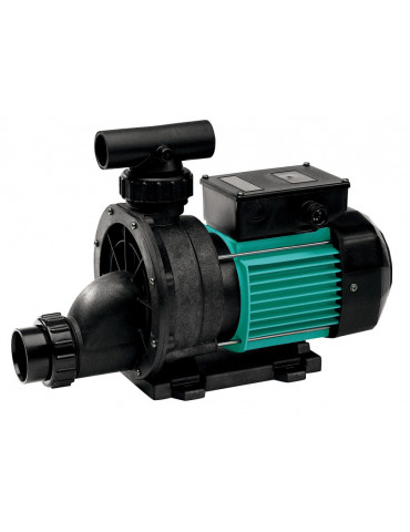 Single-stage centrifugal pump for water recirculation in TIPER 2 hydromassage equipment