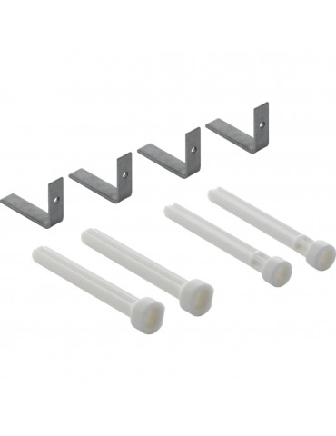 Set of extensions for Sigma, Omega and Kappa recessed cisterns