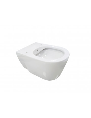 Rimless suspended CORAL toilet