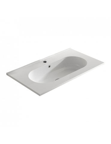 Lavabo cerámico  80x46 ADA...