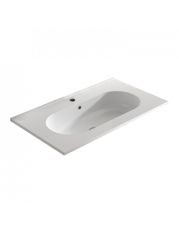 Ceramic washbasin 80x46 ADA...