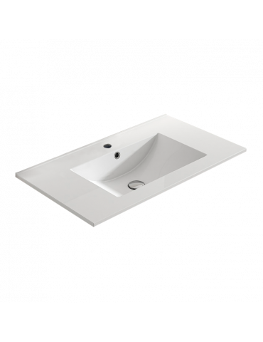 Ceramic washbasin 100x46 FLAT White