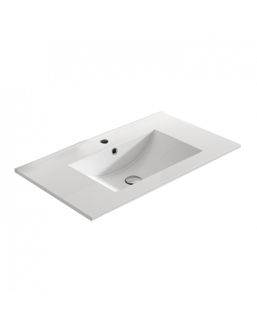 Ceramic washbasin 60x46 FLAT White