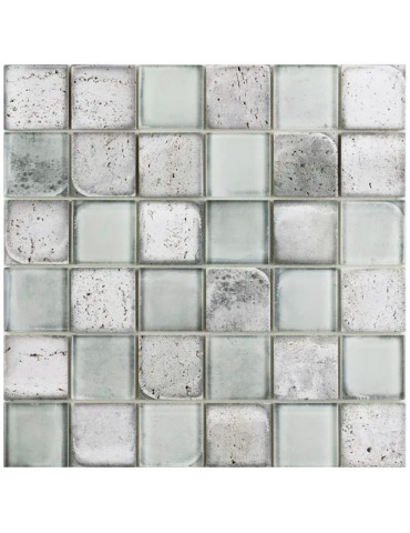 REV MALLA 30X30 COTTO GRIGIO