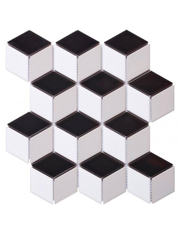MALLA 30X30 TECH CUBE GREY