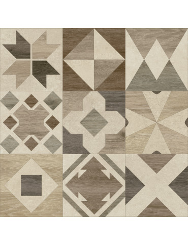 PAV 60X60 PHUKET MIX IVORY