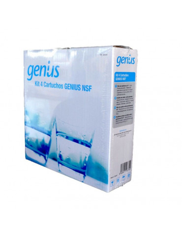 Kit  4 filtros Genius NSF