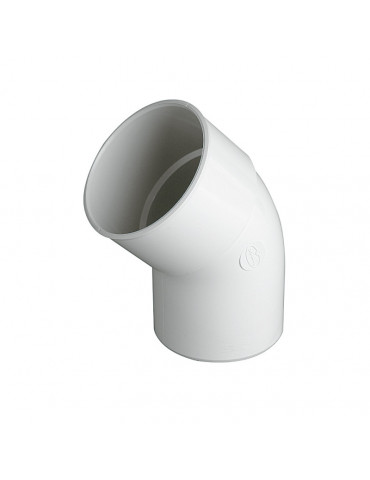 Codo 45° M/H bajante...