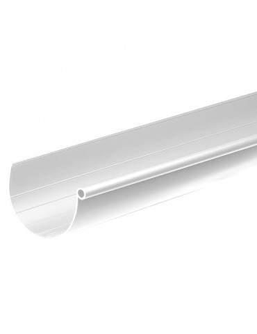 Canalón circular blanco 4 m