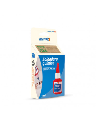 Soldadura química tubo metal