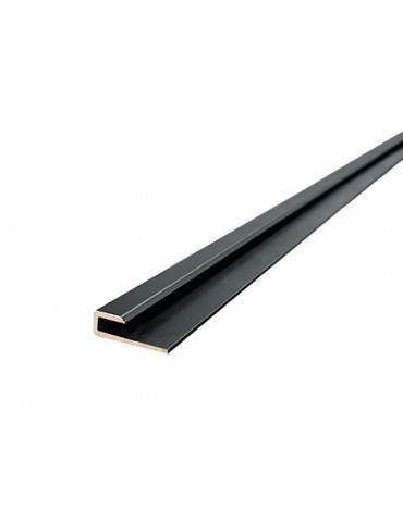 U trim finish Spc Wall negro