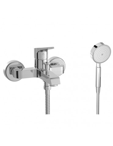 Single lever bath-shower...