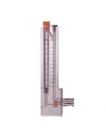 Caudalímetro vertical CV