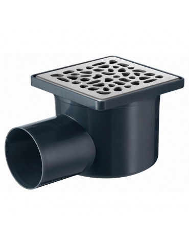 Sumidero S/H rejilla Inox 50Ø