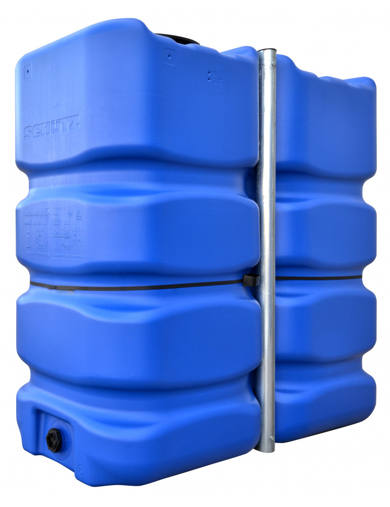 Deposito de agua Aquablock azul de 1000L